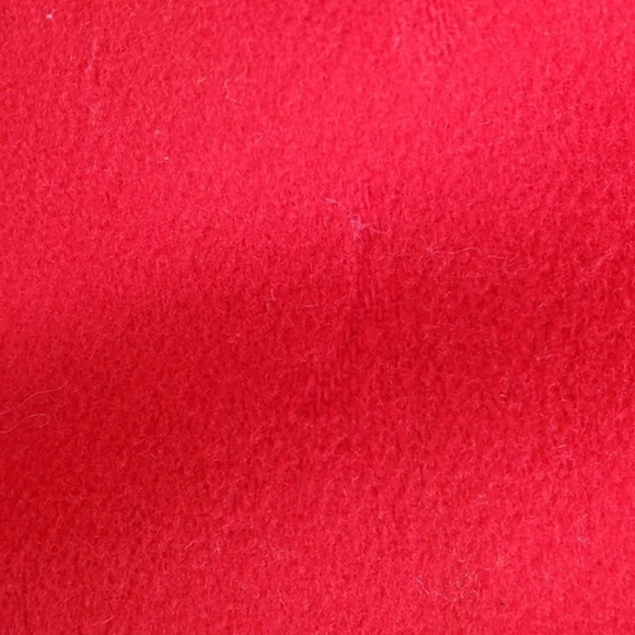 Vintage Red Wool& Leopard Coat L..XL - Picture 11 of 14